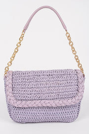 STRAW CROSSBODY BAG - catherinekcollections