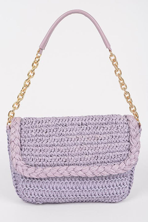 STRAW CROSSBODY BAG - catherinekcollections