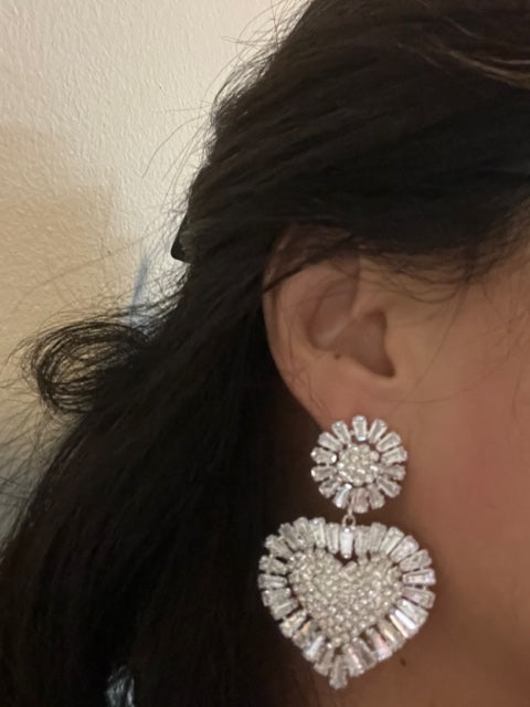 Heart Stud EARRINGS - catherinekcollections