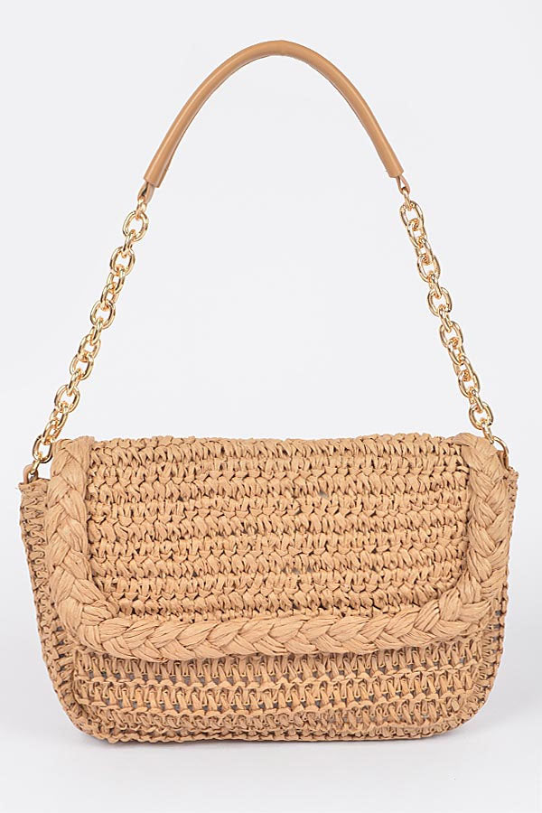 STRAW CROSSBODY BAG - catherinekcollections