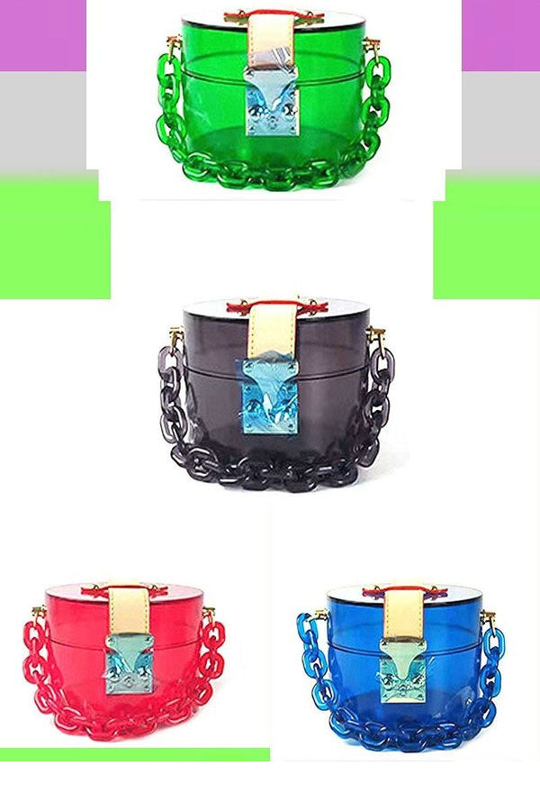CLEAR CLUTCH - catherinekcollections