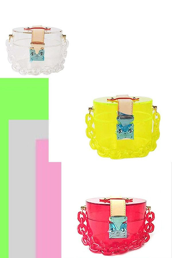 CLEAR CLUTCH - catherinekcollections
