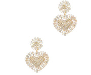 Heart Stud EARRINGS - catherinekcollections