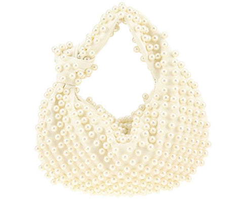 Pearl studded bag - catherinekcollections